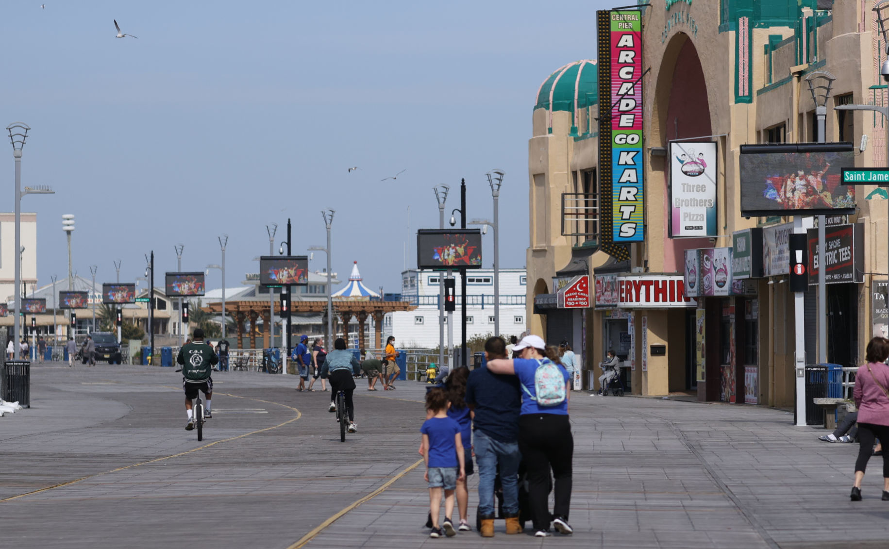 Atlantic City Boardwalk Beach